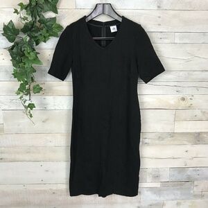 Cabi Claire Black Stretch Ponte Knit Dress 6